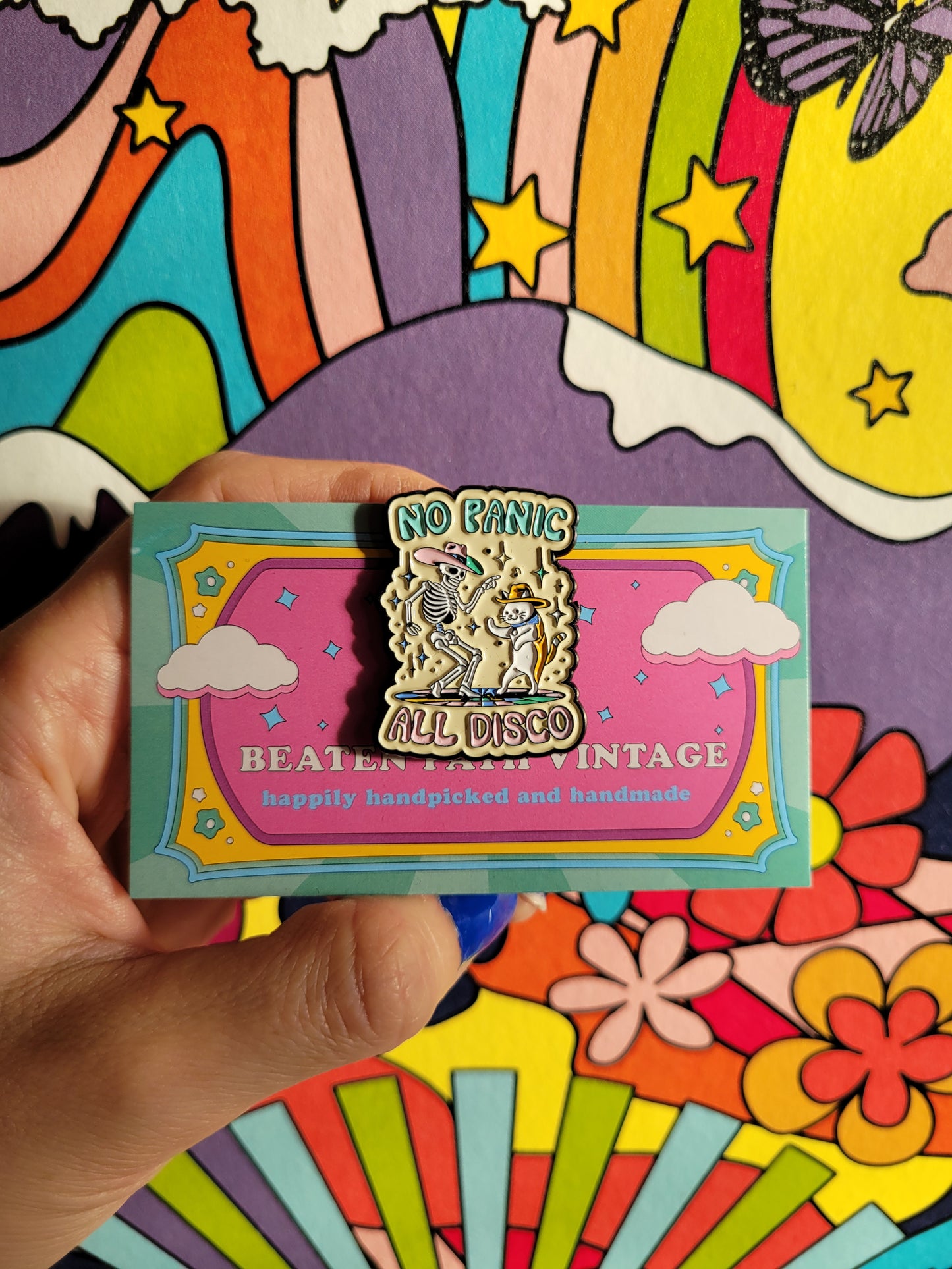 Surprise Enamel Pin