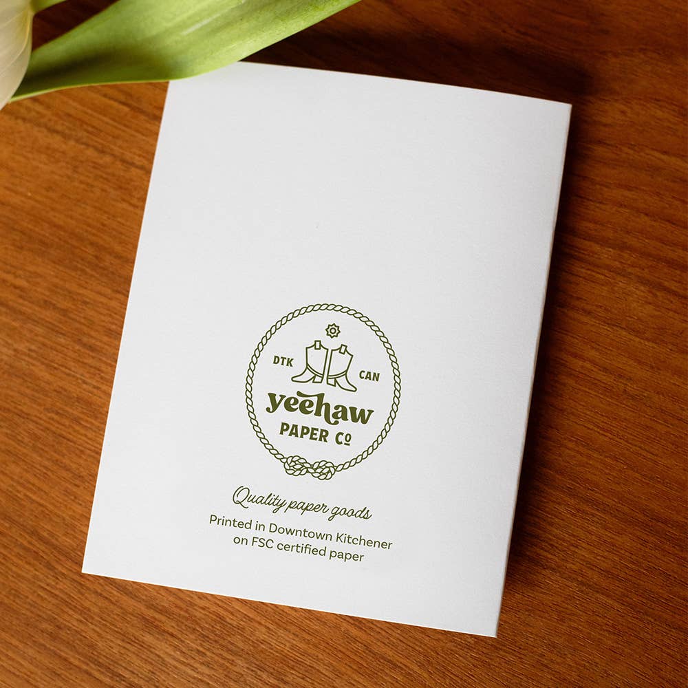Tiny Earthling Greeting Card