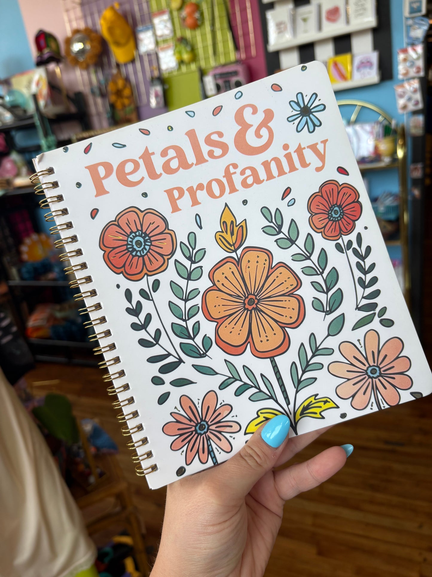 Petals & Profanity Adult Colouring Book
