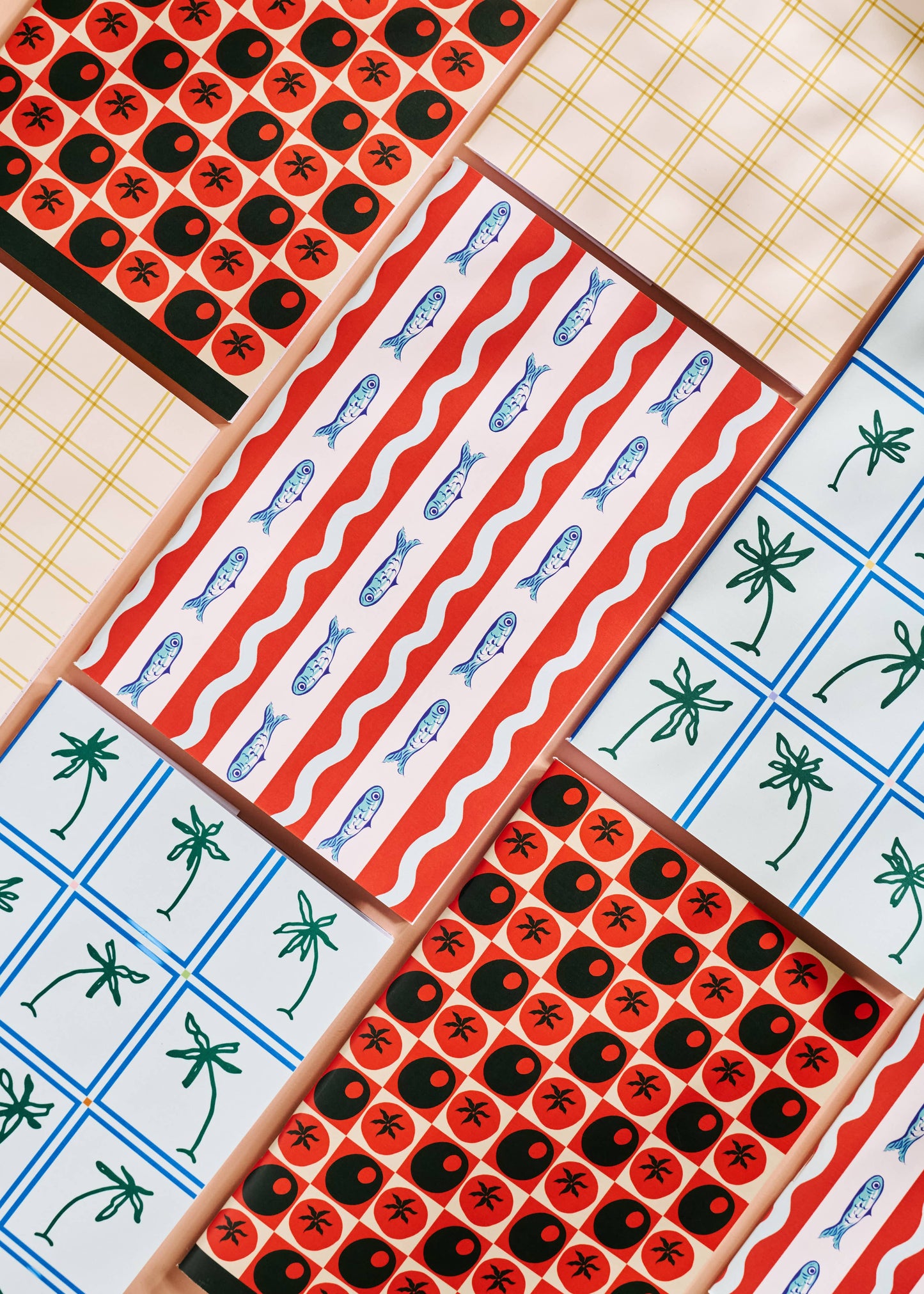 Golden Gingham Weekly Planner