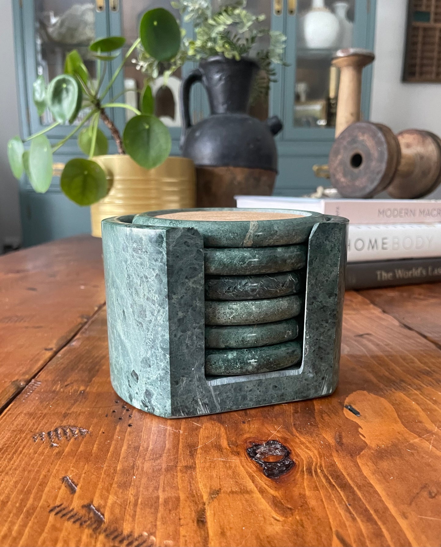 Marble Coaster Set