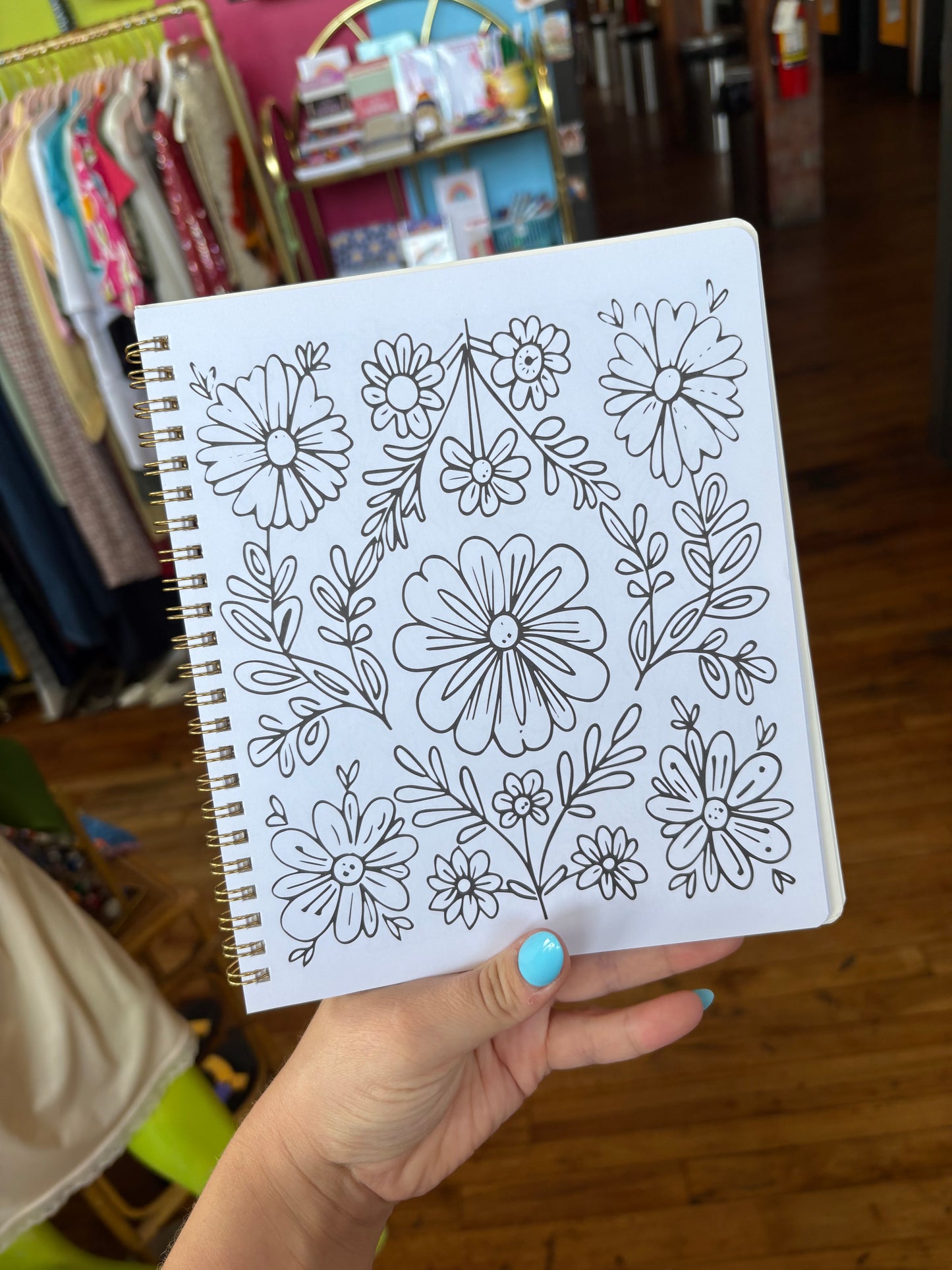 Petals & Profanity Adult Colouring Book
