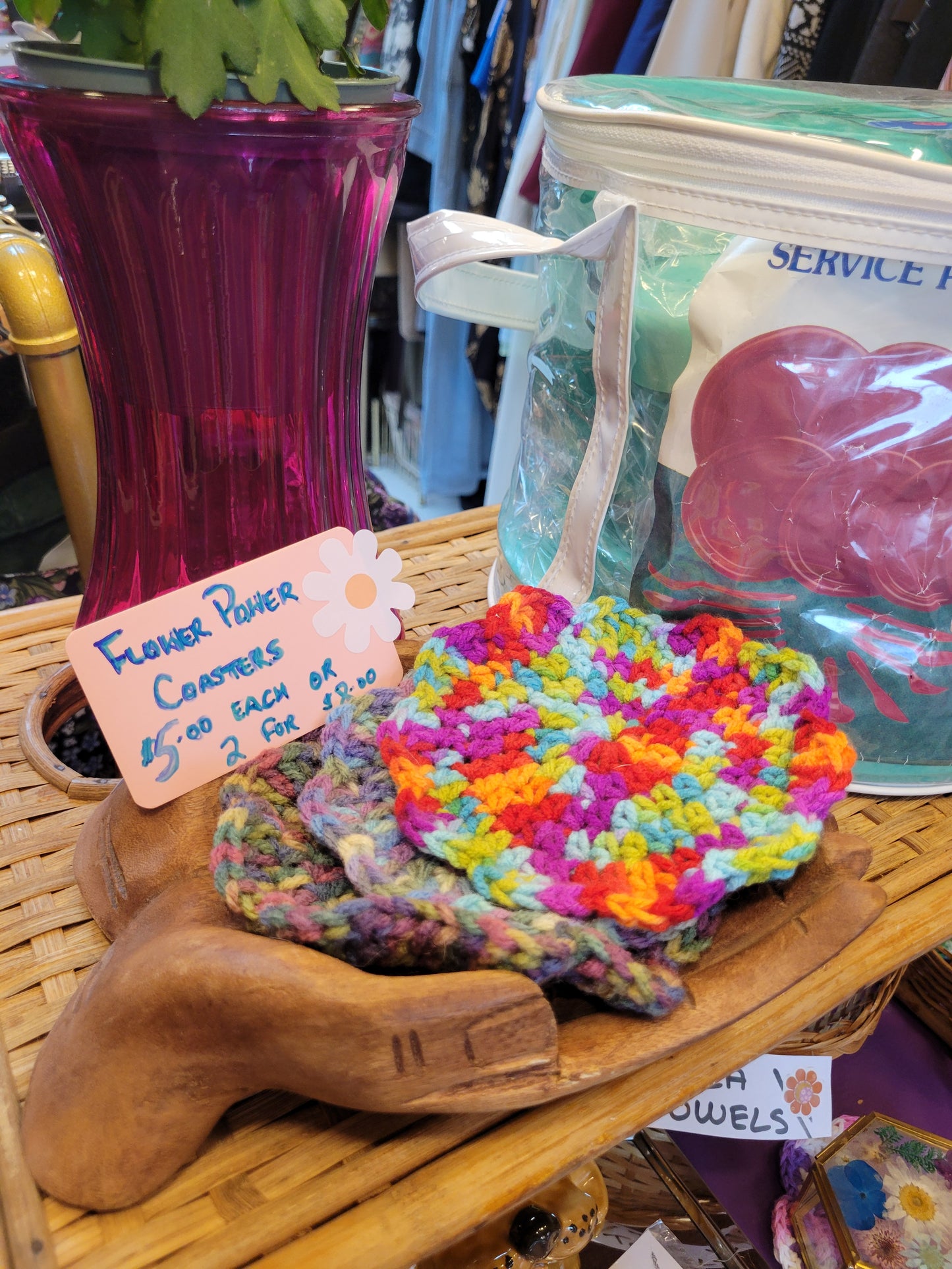 Surprise Flower Coaster🌸