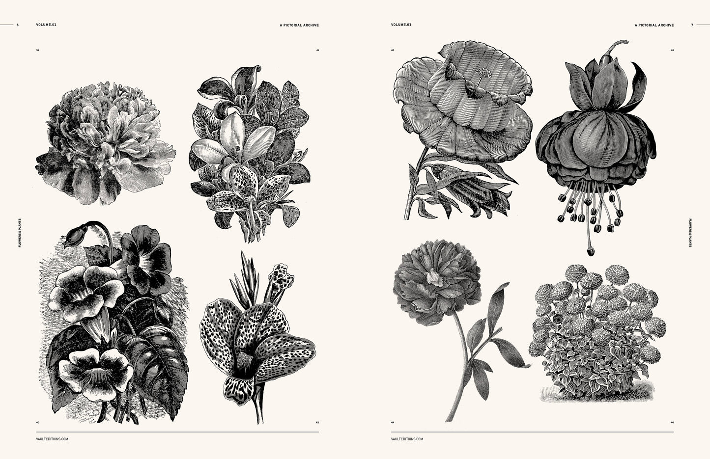 Vault Editions: Flowers and Plants Reference Book (Pre-Order)