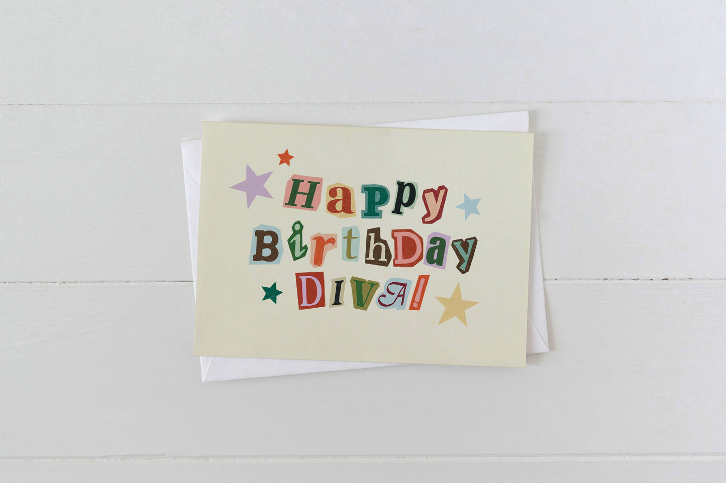 Happy Birthday Diva! Birthday Greeting Card