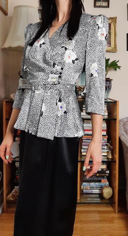 80’s Silk Party Dress