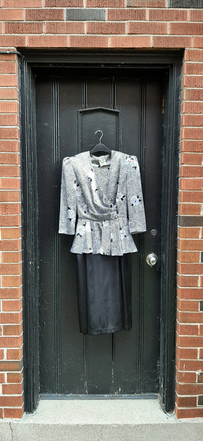 80’s Silk Party Dress