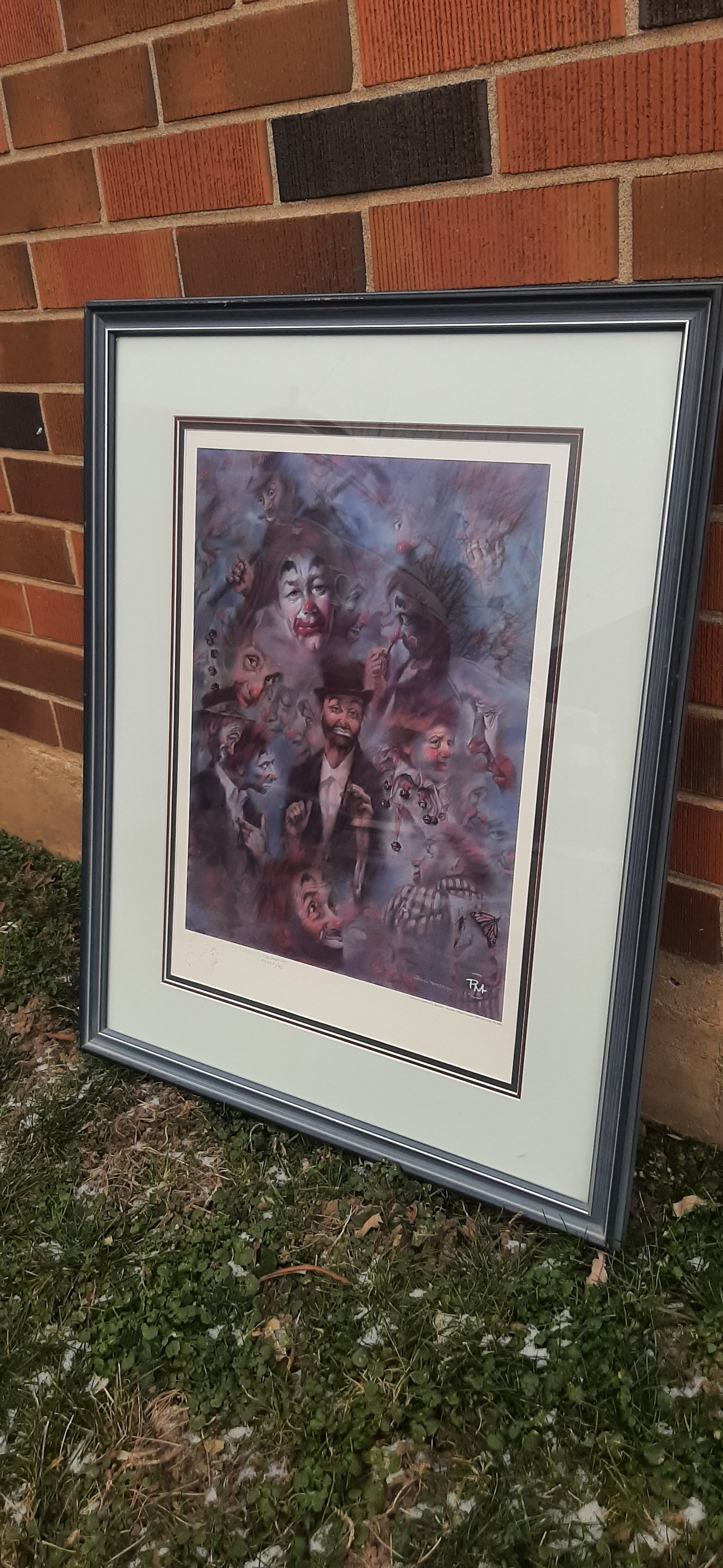 Signed Paul Murray Clown Art🤡