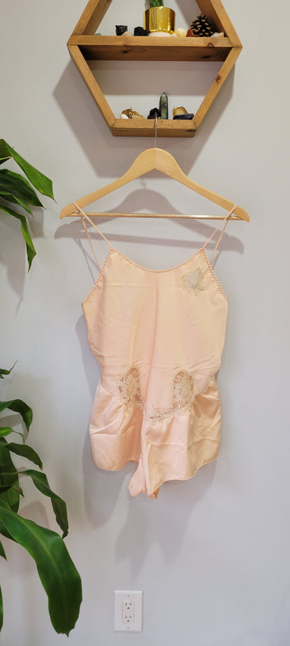 Satin peachy-keen Lingerie sleepwear🍑