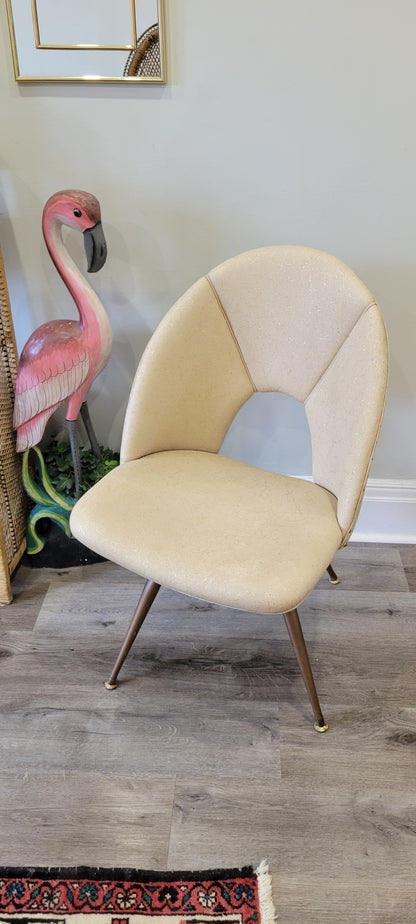 70s MCM Spackle Chair