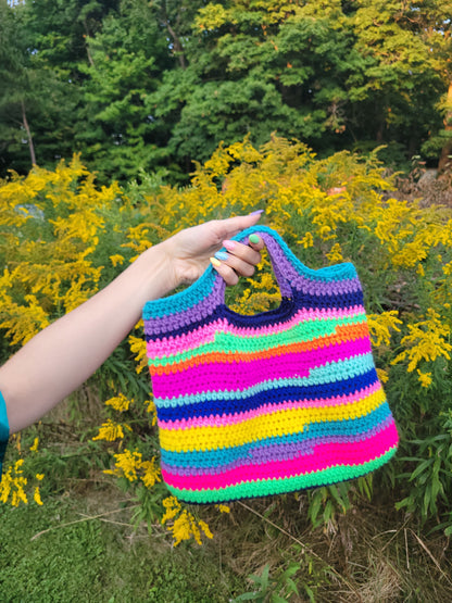 Handcrocheted handbag