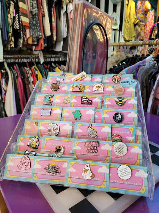 Surprise Enamel Pin