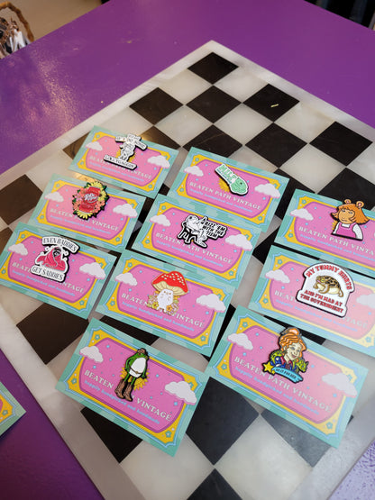 Surprise Enamel Pin