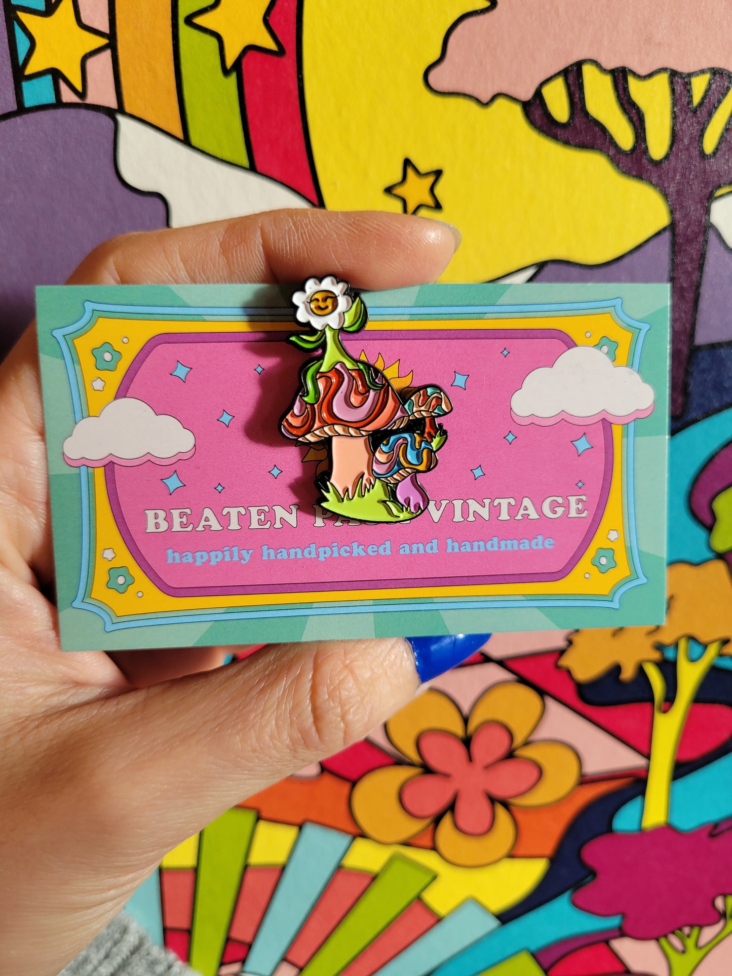 Surprise Enamel Pin