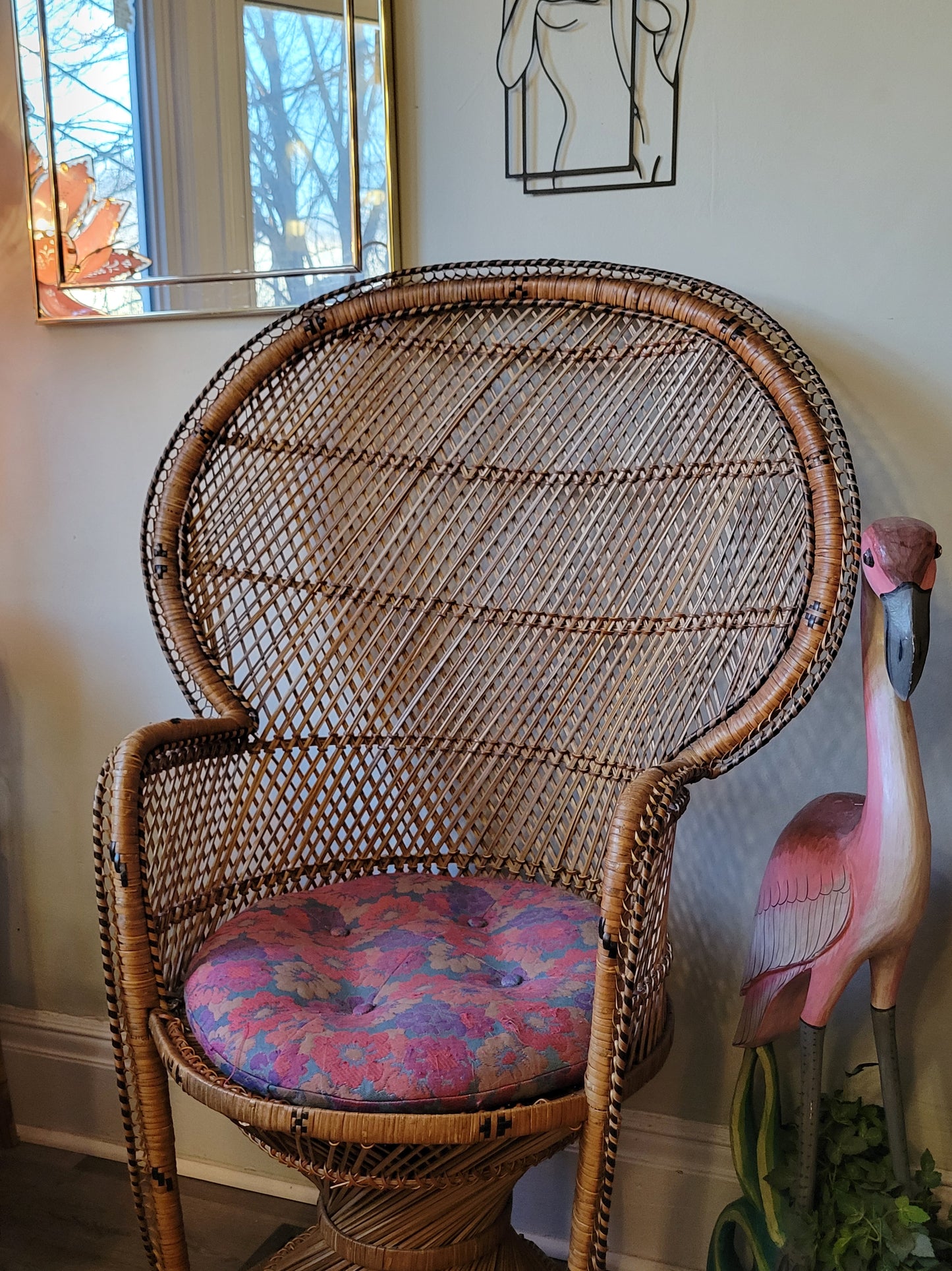 Peacock Chair!