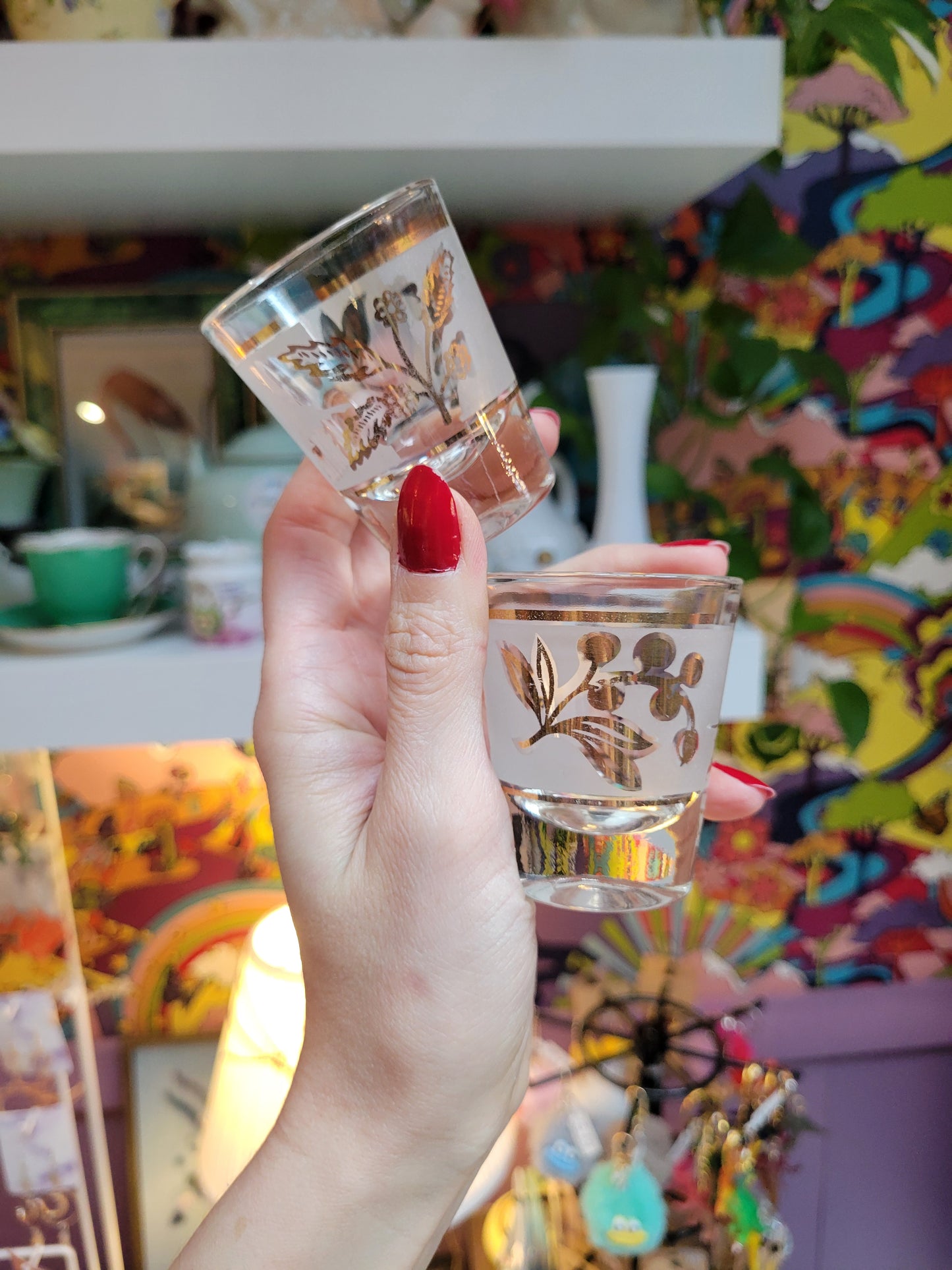 MCM Ice Bucket & Shot glasses ✨