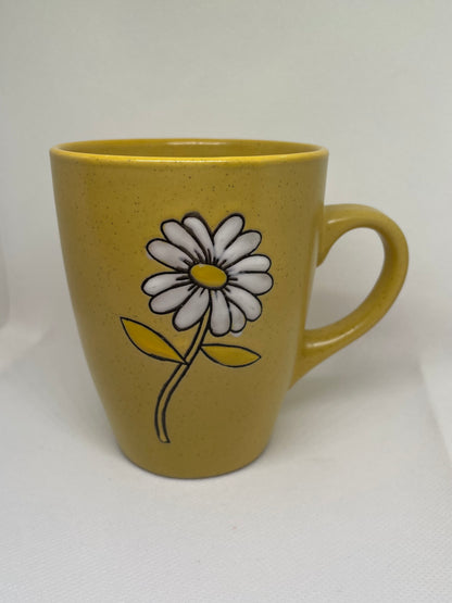 Hello Yellow Daisy Mugs