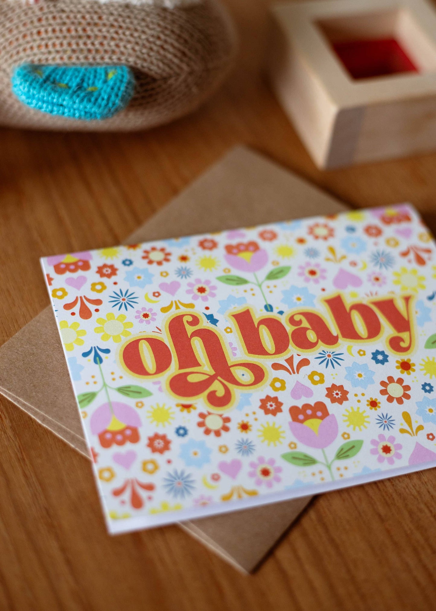 Oh Baby Greeting Card