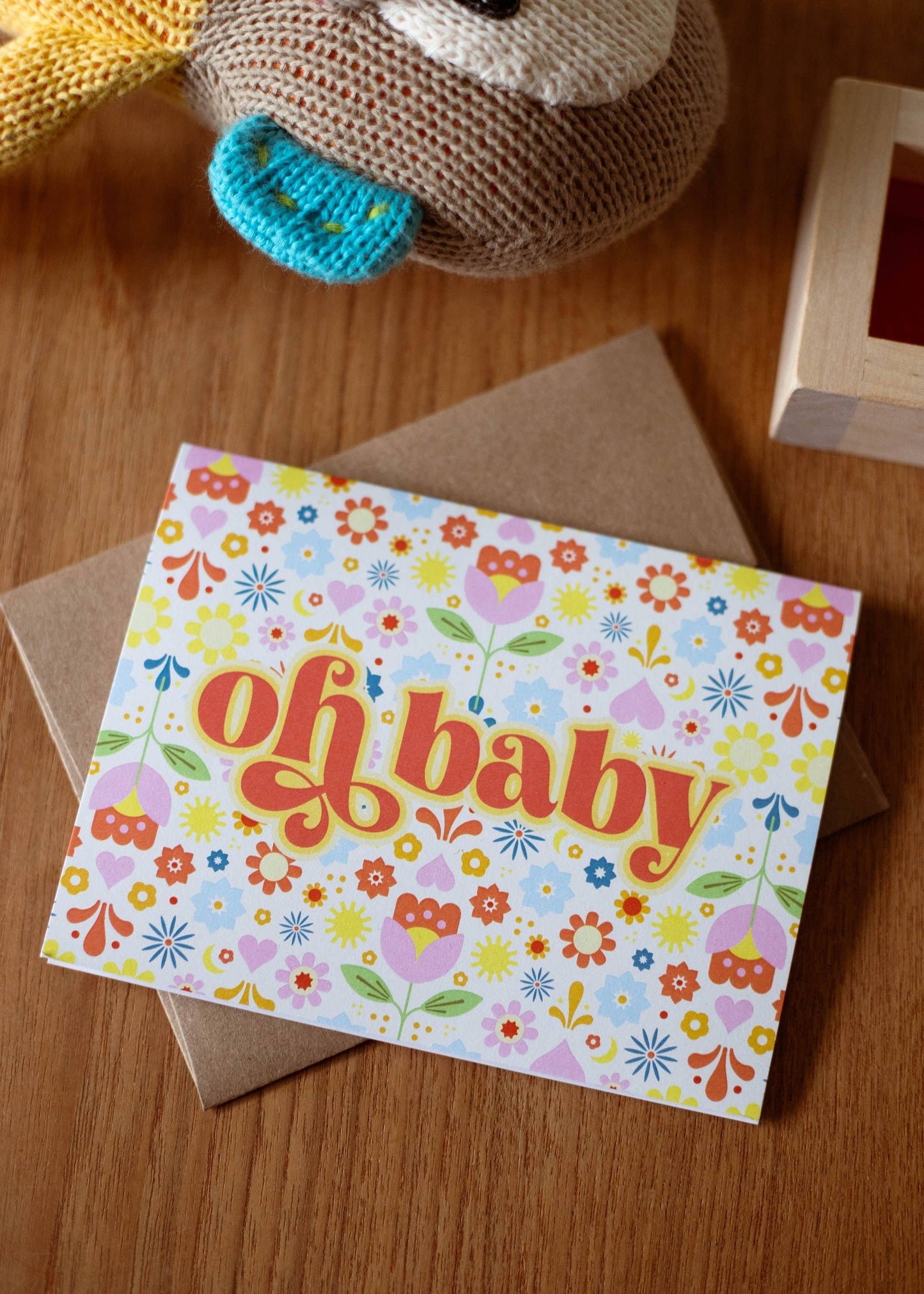 Oh Baby Greeting Card