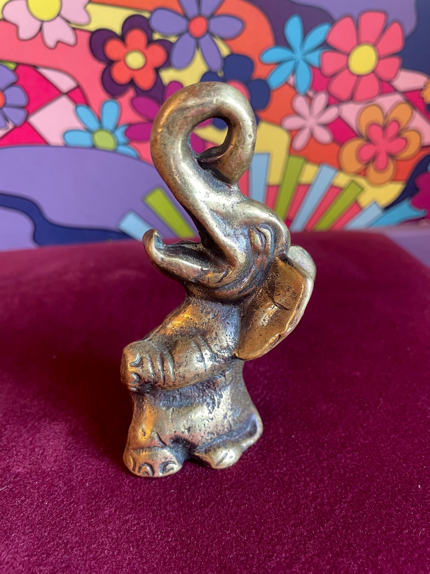 Goofy Brass Elephant