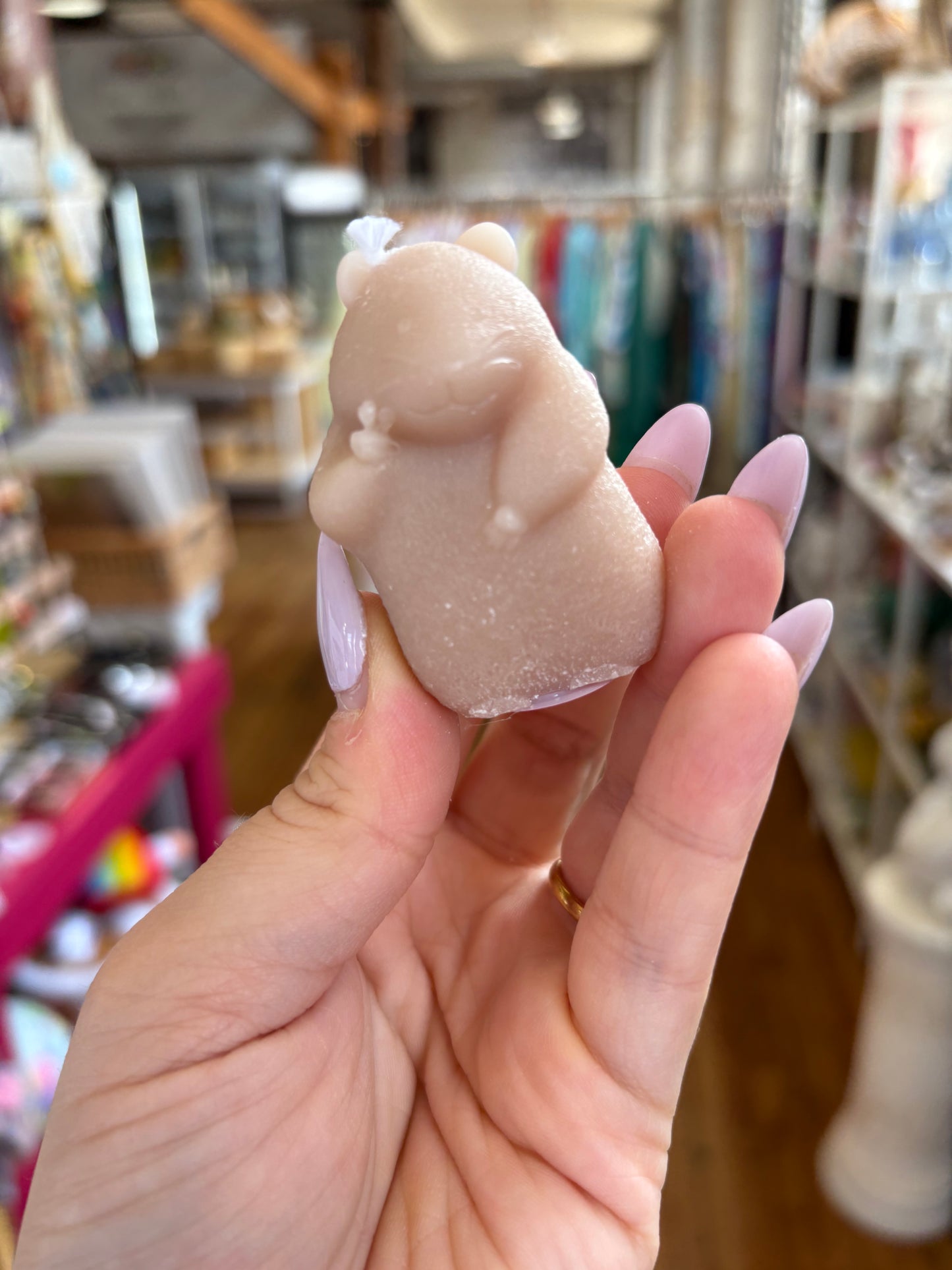 Tiny Hamster Candle
