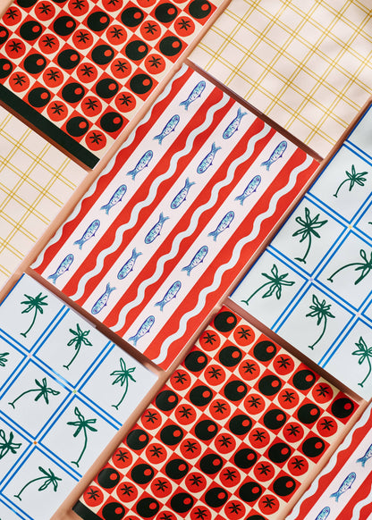 Golden Gingham Weekly Planner