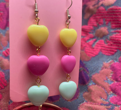 ‘Lee’ Sweetheart Earrings