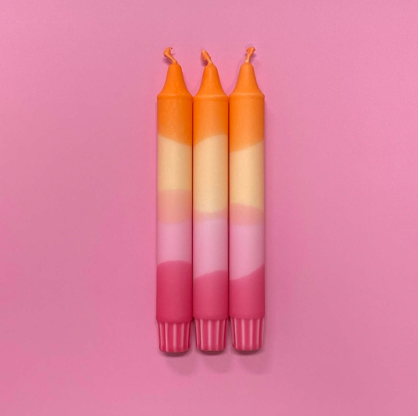 Freshly Squeezed Taper Candle Trio