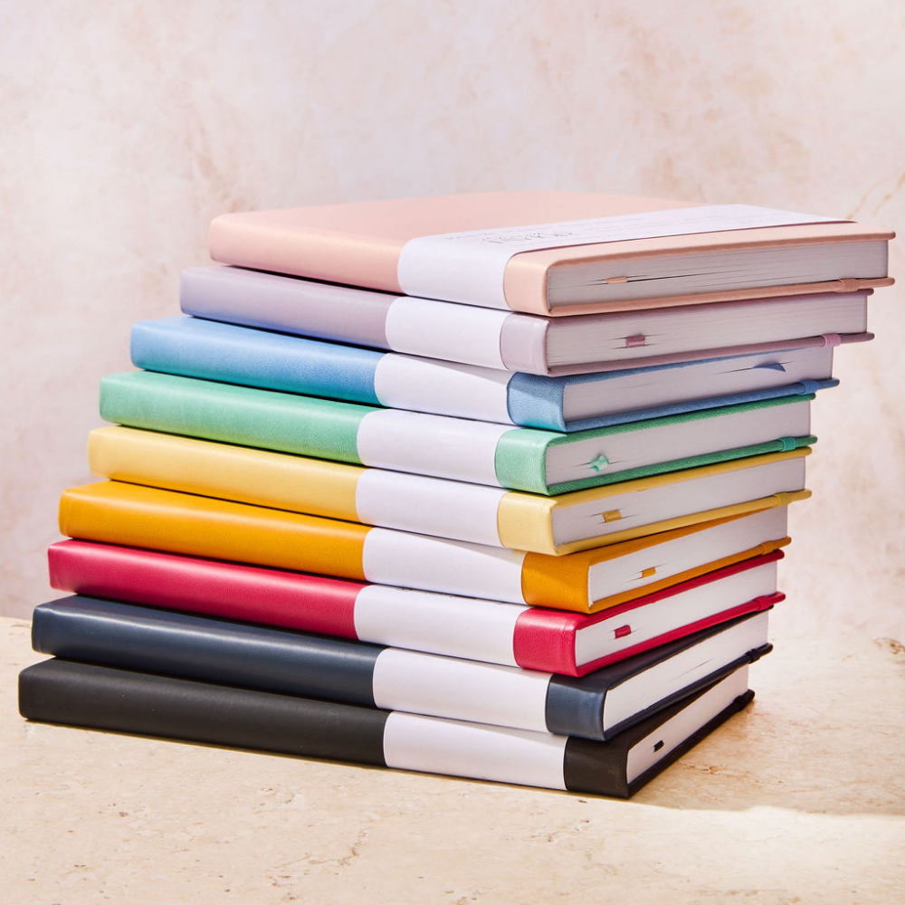 160 Page A5 Blank Journals: 120 GSM Thick Blank Card Stock