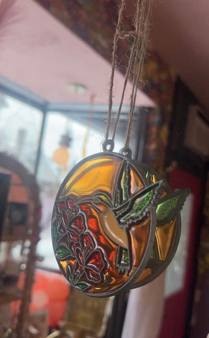 Stained Glass Style Suncatchers