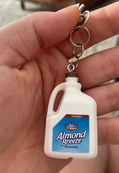 Almond Milk Mini Brands Keychain