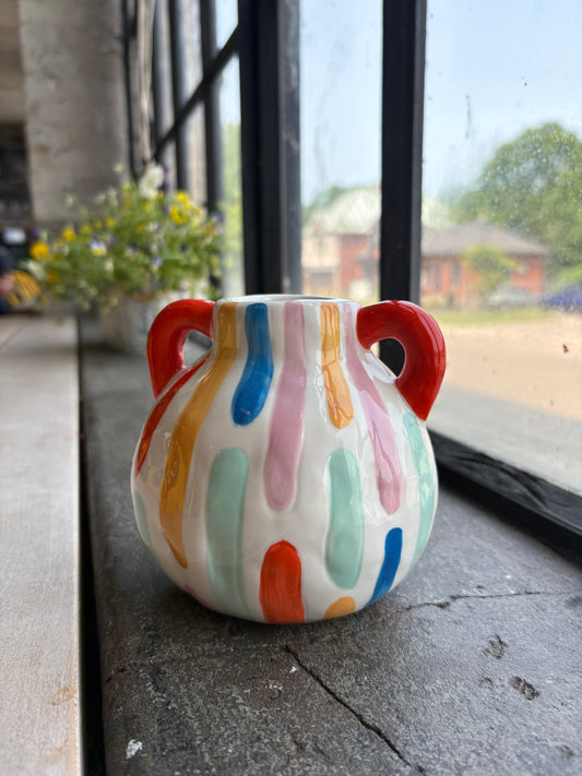 Two Handled Dopamine Vase