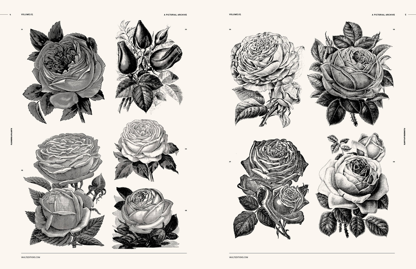 Vault Editions: Flowers and Plants Reference Book (Pre-Order)