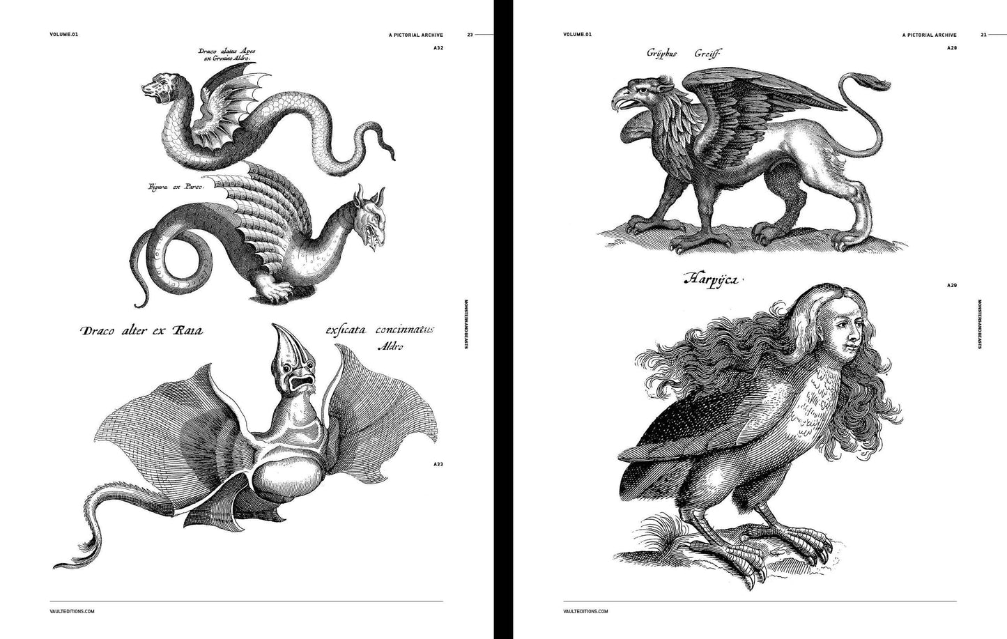 Vault Editions: Monsters and Beasts Reference Book (Pre-Order)