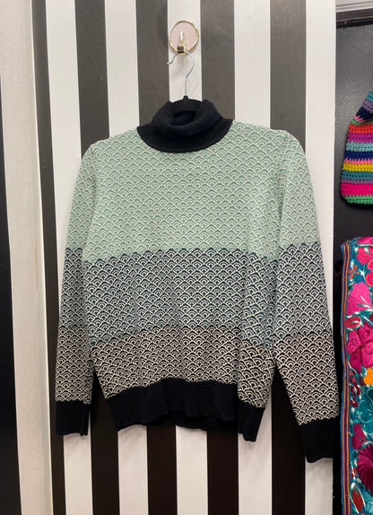 Sparkly Scallop Sweater