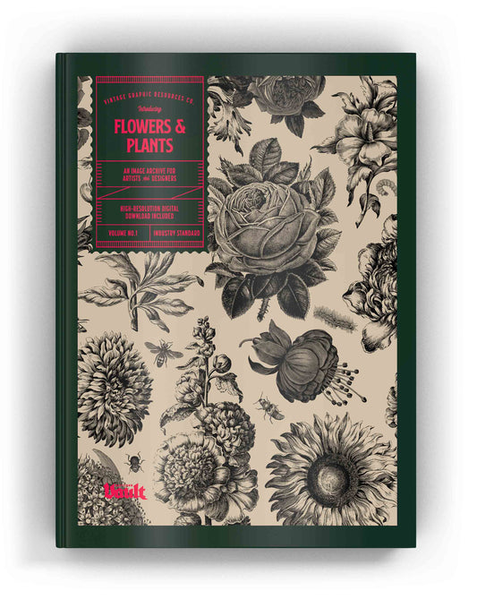 Vault Editions: Flowers and Plants Reference Book (Pre-Order)