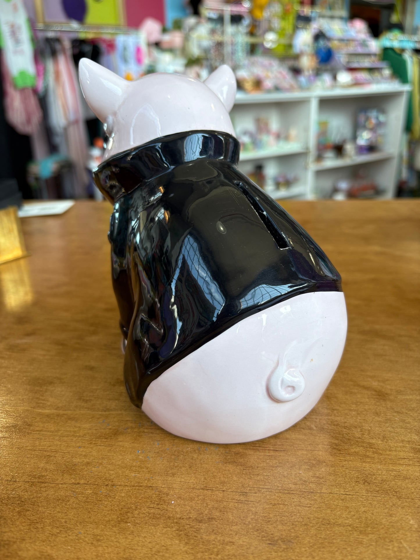 Biker Pig Piggy Bank