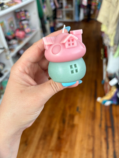 Little Mushy House Candle