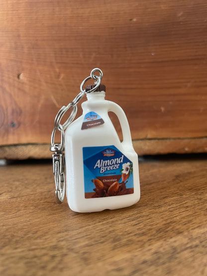 Almond Milk Mini Brands Keychain