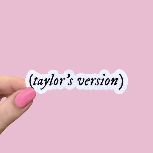 (Taylor's Version) Taylor Swift Waterproof Sticker