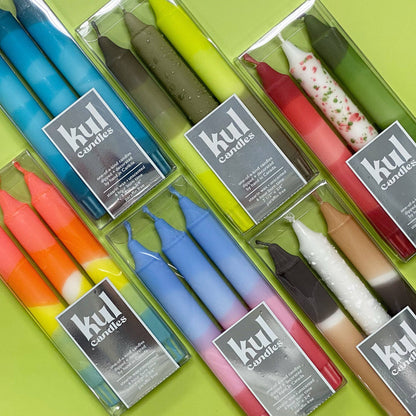 Freshly Squeezed Taper Candle Trio