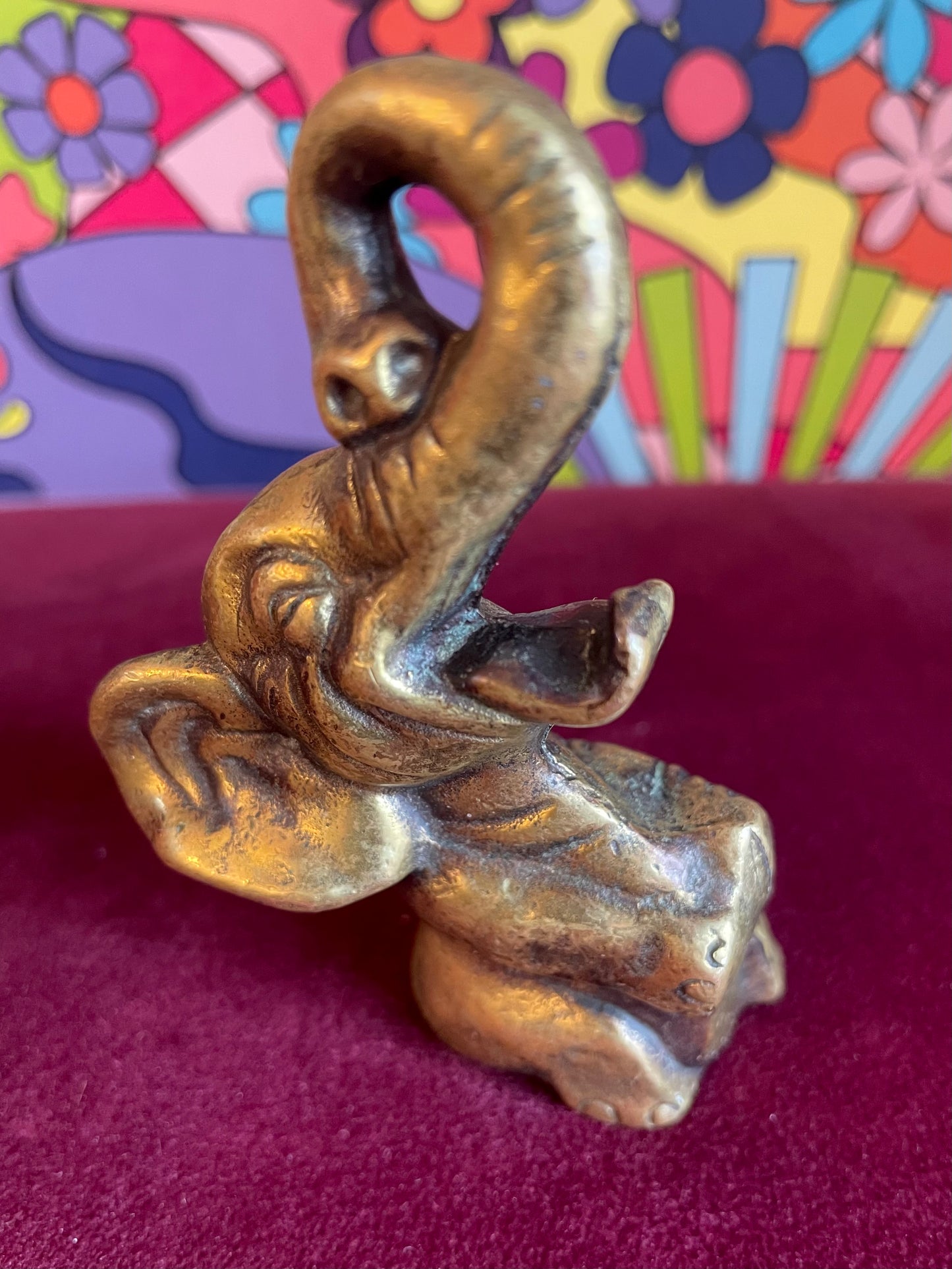 Goofy Brass Elephant