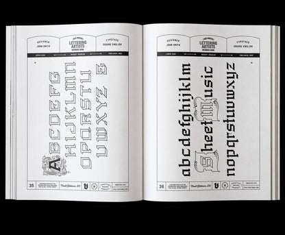 Vault Editions: Sign Painter & Lettering Artist Reference Book (Pre-Order)