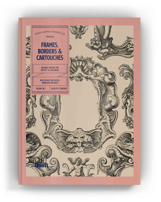 Vault Editions: Frames, Borders & Cartouches Reference Book (Pre-Order)