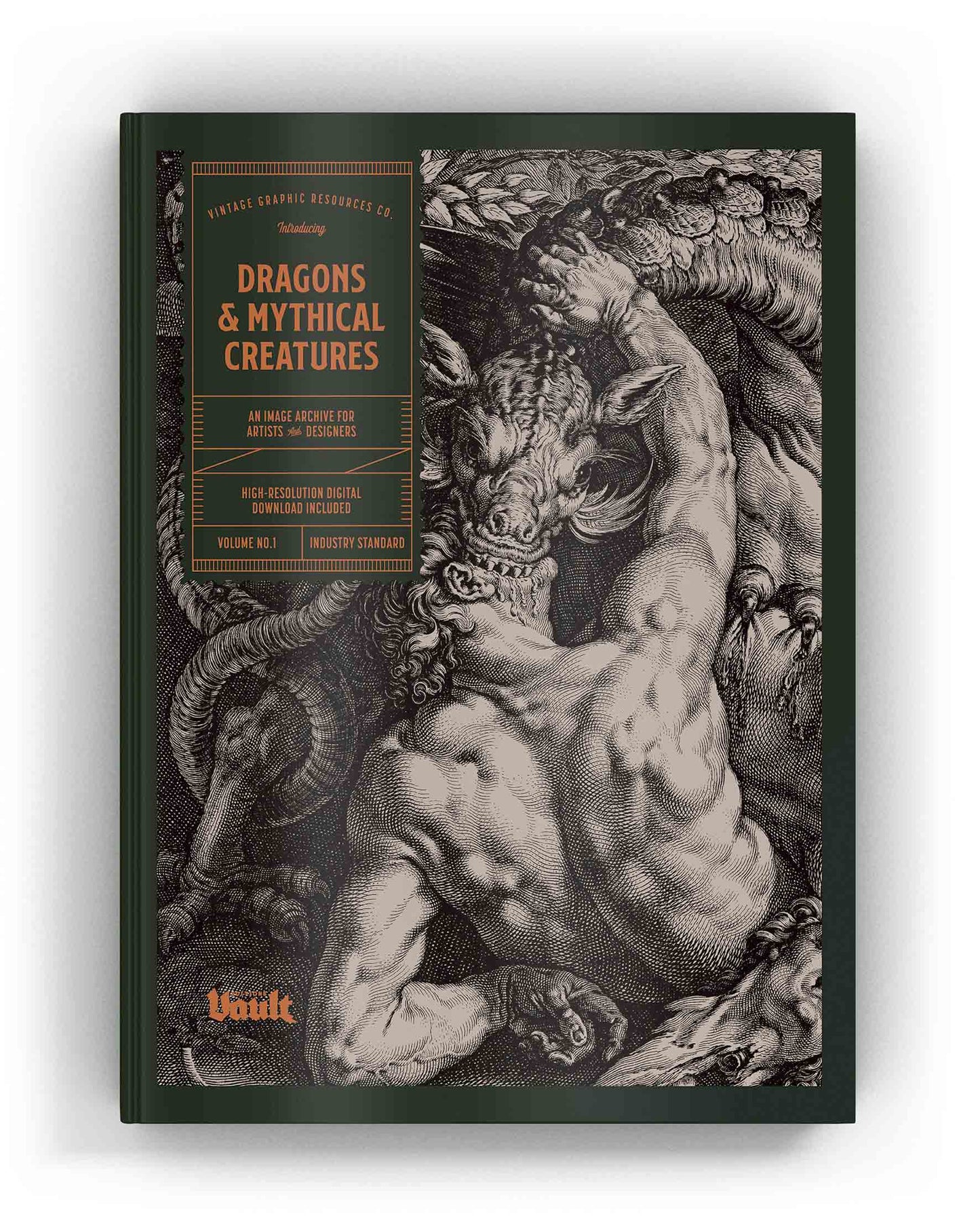 Vault Editions: Dragons & Mythical Creatures Reference Book (Pre-Order)