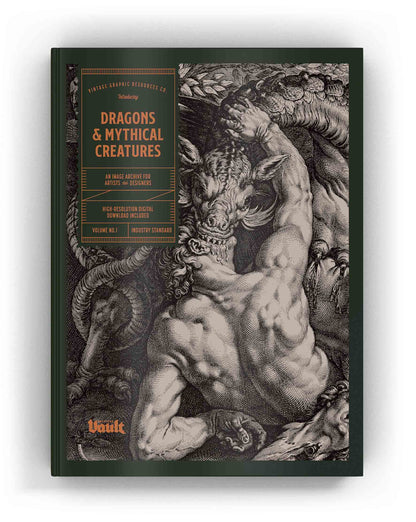 Vault Editions: Dragons & Mythical Creatures Reference Book (Pre-Order)