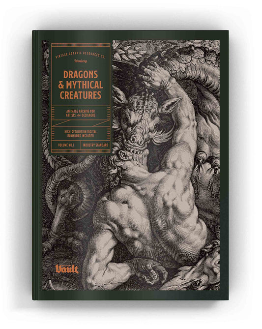 Vault Editions: Dragons & Mythical Creatures Reference Book (Pre-Order)