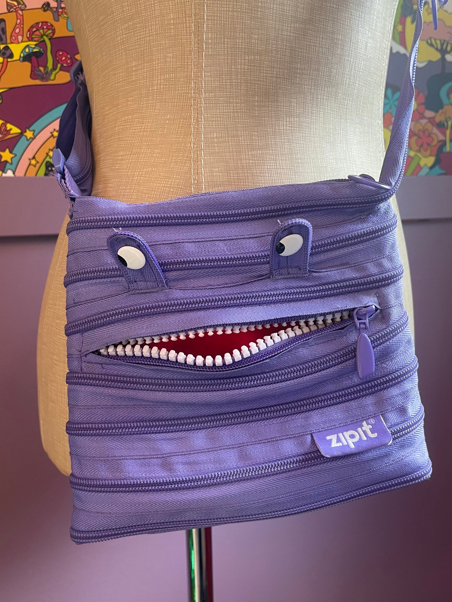 Zipit Monster Face Bag