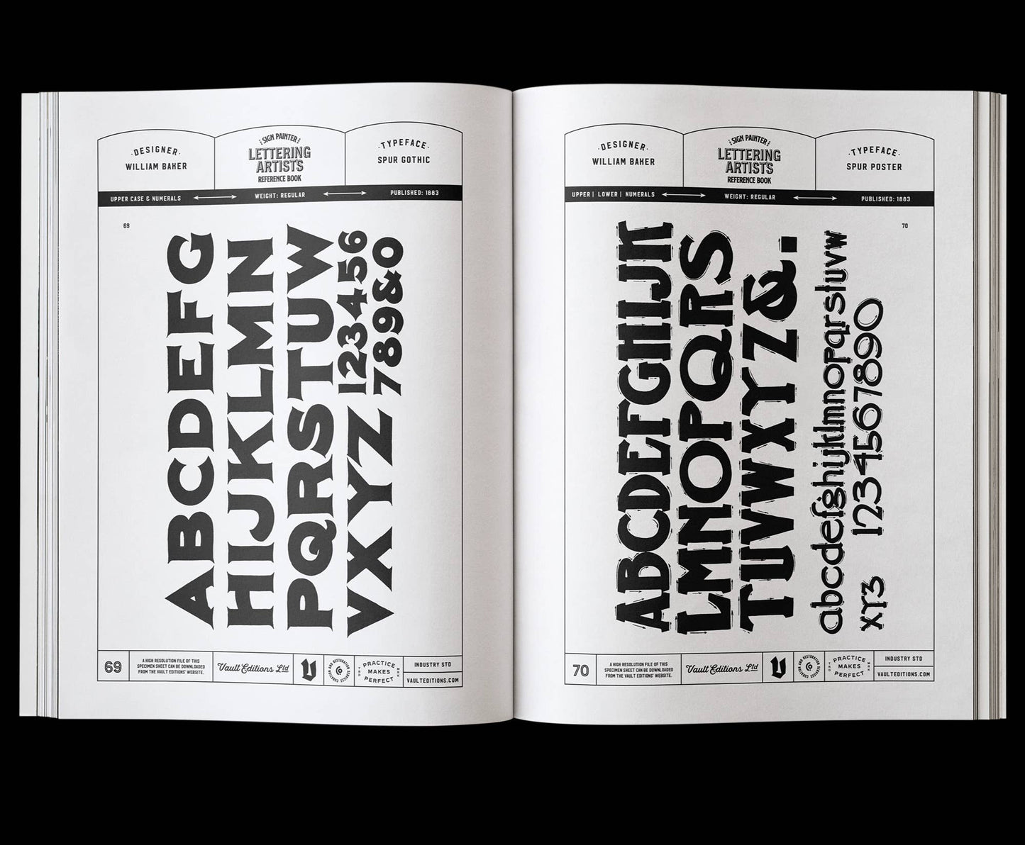 Vault Editions: Sign Painter & Lettering Artist Reference Book (Pre-Order)