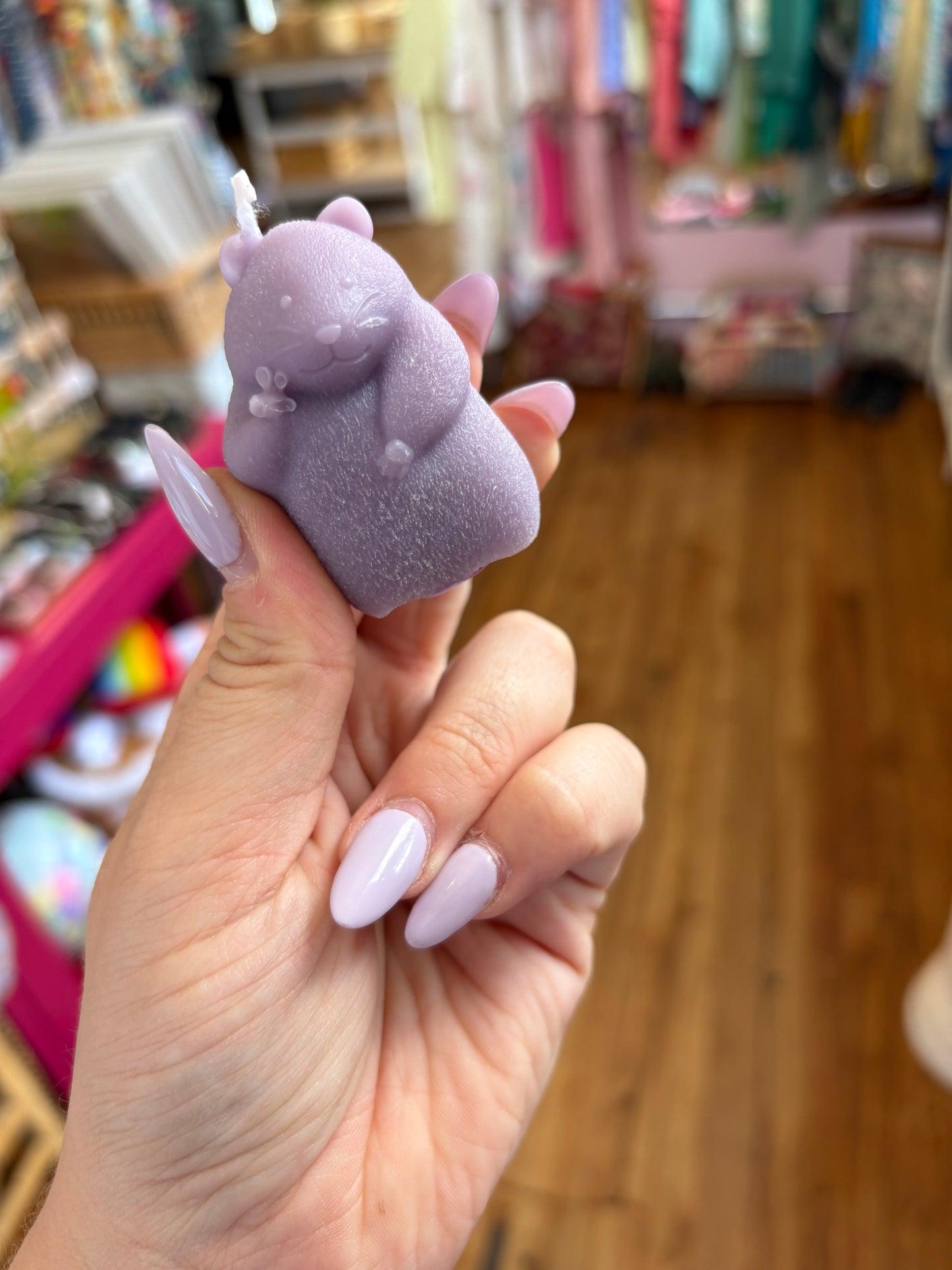 Tiny Hamster Candle